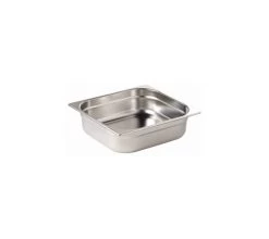 Quattro 1/2 Gastronorm Pan 150mm Deep Stainless Steel - Pack Of 5