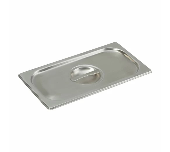 ECatering Stainless Steel Gastronorm Pan Lid 1/3 3 ECatering Stainless Steel Gastronorm Pan Lid 1/3