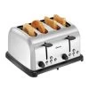 Bartscher Brushed Stainless Steel 4 Slot Semi Commercial Toaster -Buffalo Store 100374 4 1200wx1200h