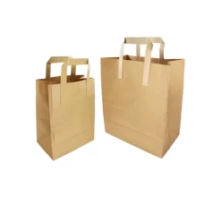 ECatering Essentials Large Brown Kraft Paper Takeaway Bags (250) 12 ECatering Essentials Large Brown Kraft Paper Takeaway Bags (250) -Buffalo Store 10085 1 1