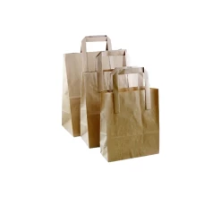 ECatering Essentials Large Brown Kraft Paper Takeaway Bags (250) 11 ECatering Essentials Large Brown Kraft Paper Takeaway Bags (250) -Buffalo Store 10085 hero 1
