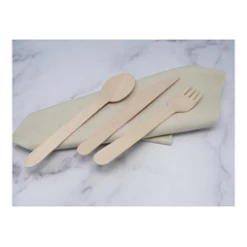 ECatering Essentials Eco-Friendly 6.5inch Wooden Birchwood Knives (1000) -Buffalo Store 10140b 2