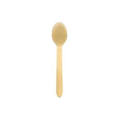 ECatering Essentials Eco-Friendly 6.2inch Wooden Birchwood Spoons (1000)