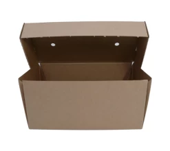 ECatering Essentials Eco-Friendly Corrugated Deep Burger & Fries Box (100) 13 ECatering Essentials Eco-Friendly Corrugated Deep Burger & Fries Box (100) -Buffalo Store 10236 hero 1