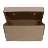 ECatering Essentials Eco-Friendly Corrugated Deep Burger & Fries Box (100) -Buffalo Store 10236 hero
