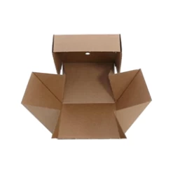 ECatering Essentials Eco-Friendly Premium Corrugated Burger Box (100) -Buffalo Store 10236b 1