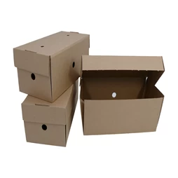 ECatering Essentials Eco-Friendly Corrugated Deep Burger & Fries Box (100) 7 ECatering Essentials Eco-Friendly Corrugated Deep Burger & Fries Box (100) - Image 5