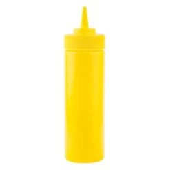 Yellow Squeeze Sauce Bottle 12oz -Buffalo Store 11253m 04