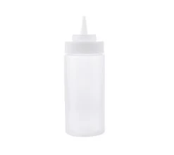 Clear Squeeze Sauce Bottle 16oz 12 Clear Squeeze Sauce Bottle 16oz -Buffalo Store 11663c 02 1