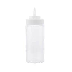 Clear Squeeze Sauce Bottle 16oz 3 Clear Squeeze Sauce Bottle 16oz