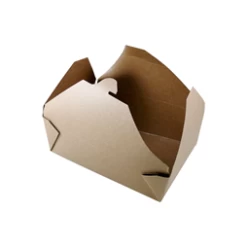 ECatering Essentials 100% Recycled Takeaway Kraft Cardboard Food Boxes (200) 7 ECatering Essentials 100% Recycled Takeaway Kraft Cardboard Food Boxes (200) -Buffalo Store 12898 1