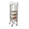 Quattro 16 Tier Clearing Trolley - 1-1 GN Size -Buffalo Store 15 tier gn trolley