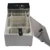 9 Litre Tank (6 Litre Oil) Countertop Commercial Deep Fat Fryer -Buffalo Store 8 ltr economy professional catering countertop fryer outrageous sale price 1385 p