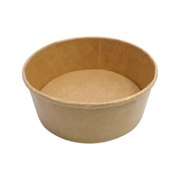 ECatering Essentials 550ml Kraft Salad Bowl 3 ECatering Essentials 550ml Kraft Salad Bowl