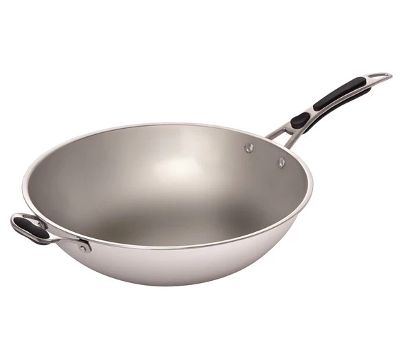 Chef King Stainless Steel Wok Pan For All Induction Wok Cookers 7 Chef King Stainless Steel Wok Pan For All Induction Wok Cookers - Image 5