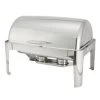 Stainless Steel Roll Top Chafing Dish Full Size 1-1 GN 9 Litre Capacity