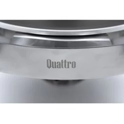 Quattro Round Roll Top Chafing Dish 6 Litre Stainless Steel -Buffalo Store ecs006 4