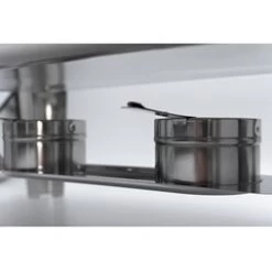 Quattro Roll Top Chafing Dish - Glass Window Full 9 Litre Capacity -Buffalo Store ecs007 2