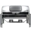 Quattro Roll Top Chafing Dish - Glass Window Full 9 Litre Capacity -Buffalo Store ecs007 hero
