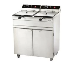 Quattro Floor Standing 2 X 16 Litre Twin Tank Electric Commercial Fryer