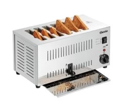 Bartscher Premium Stainless Steel 6 Slot Commercial Toaster -Buffalo Store ets006 lrg 1