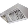 Extraction Canopy - Hood 1500mm Wide With Grease Filters - Wall Mounted 700mm Deep
