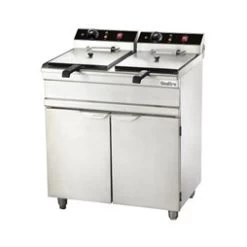 Quattro Floor Standing 2 X 12 Litre Twin Tank Electric Fryer