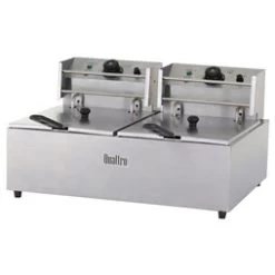 Quattro 2 X 10 Litre Twin Tank Commercial Electric Fryer
