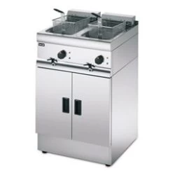 Lincat Silverlink 600 Commercial Twin Tank Electric Freestanding Fryer 2 X 9ltr