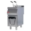 Contender 24L Single Tank Twin Basket Gas Fryer -Buffalo Store fsn023 23