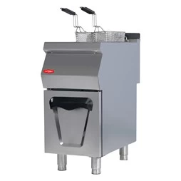 Contender 24L Single Tank Twin Basket Gas Fryer 3 Contender 24L Single Tank Twin Basket Gas Fryer