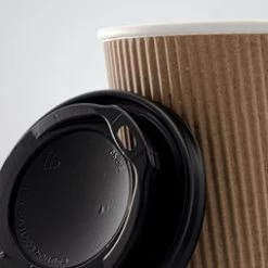 ECatering Essentials 90mm Black Plastic Sip Lid (1000) -Buffalo Store gmp002 3