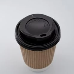 ECatering Essentials 80mm Black Plastic Sip Lid (1000) 12 ECatering Essentials 80mm Black Plastic Sip Lid (1000) -Buffalo Store gmp004 3