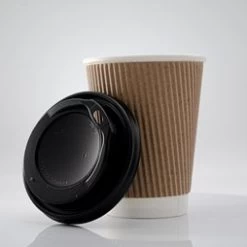 ECatering Essentials Pack Of 500 12oz Kraft Ripple Cups -Buffalo Store gmp005 4