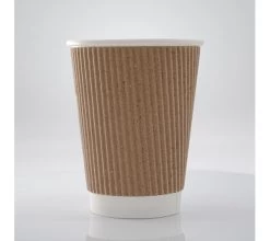 ECatering Essentials Pack Of 500 12oz Kraft Ripple Cups -Buffalo Store gmp005 hero 1