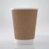 ECatering Essentials Pack Of 500 12oz Kraft Ripple Cups