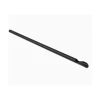 ECatering Essentials Black Compostable Spoon Straws 8mm (Box Of 200)