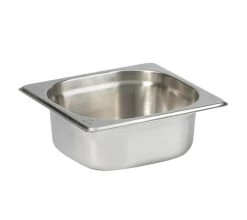 ECatering Stainless Steel 1/6 Gastronorm Pan -Buffalo Store gn pans 1 6 65 1