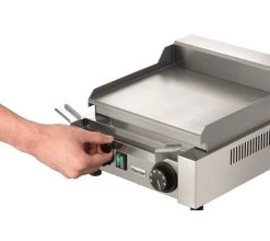 Bartscher 10 Inch - 260mm Wide Fry Top Electric Griddle -Buffalo Store gre021 1 1