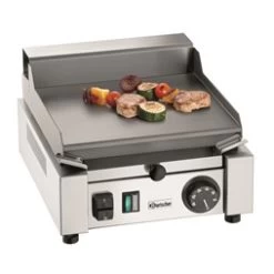 Bartscher 10 Inch - 260mm Wide Fry Top Electric Griddle