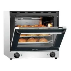 Bartscher Commercial Convection Oven 57L Capacity -Buffalo Store ovc010 open