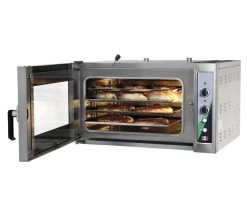Italinox 112 Litre Commercial Convection Oven With Steam For 4 X 1/1GN Pans -Buffalo Store ovc041 3 1