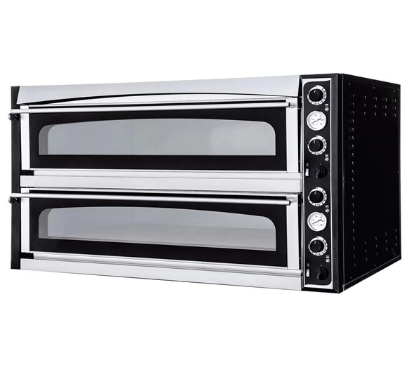 Italinox Twin Deck 3 Phase Electric Pizza Oven 18x14" Pizzas Superior XL99 Glass 7 Italinox Twin Deck 3 Phase Electric Pizza Oven 18x14" Pizzas Superior XL99 Glass - Image 5