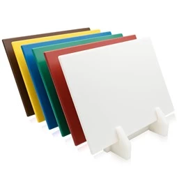 ECatering Chopping Board Pack Of 6 - Including FREE Stand (44 X 30 X 1.5cm) 3 ECatering Chopping Board Pack Of 6 - Including FREE Stand (44 X 30 X 1.5cm)