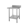 Quattro 600mm Wide Stainless Steel Wall Table 2 Quattro 600mm Wide Stainless Steel Wall Table -Buffalo Store quattro value line 600mm wide stainless steel wall bench 1731 p