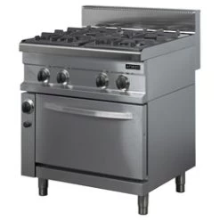 Arisco Heavy Duty 4 Burner Gas Range Cooker - Natural Gas Or LPG