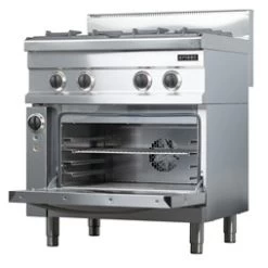 Arisco Heavy Duty 4 Burner LPG Or Gas Range Cooker With Electric Oven -Buffalo Store ran010 14