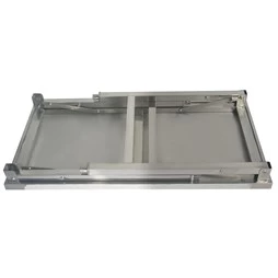 Quattro 1200mm Stainless Steel Foldable Work Trestle Table For Catering Events 5 Quattro 1200mm Stainless Steel Foldable Work Trestle Table For Catering Events - Image 3