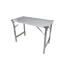 Quattro 1200mm Stainless Steel Foldable Work Trestle Table For Catering Events 3 Quattro 1200mm Stainless Steel Foldable Work Trestle Table For Catering Events