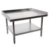 Quattro 600mm Stainless Steel Equipment Table Stand With 3 Side Turnup -Buffalo Store spw018 19 20 7